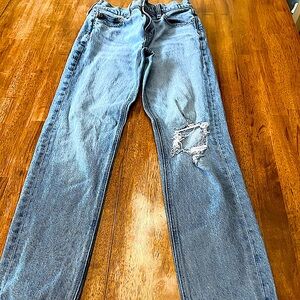 american eagle. Size 0. light blue